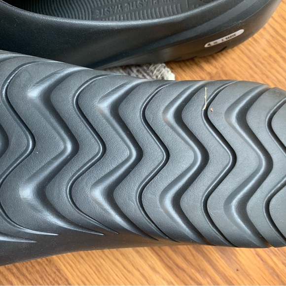 adidas Adicane Clogs Black Shoes Slip On Rubber Mens Footwear Size 13.5 - Picture 3 of 5